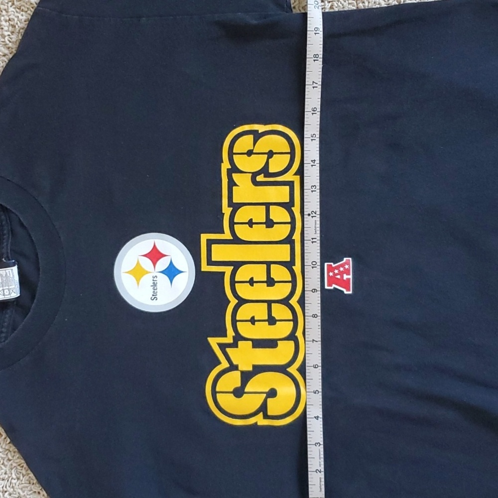 Pittsburgh Steelers NFL Team Apparel Longsleeved TShirt 🖤💛 - Picture 5 of 6